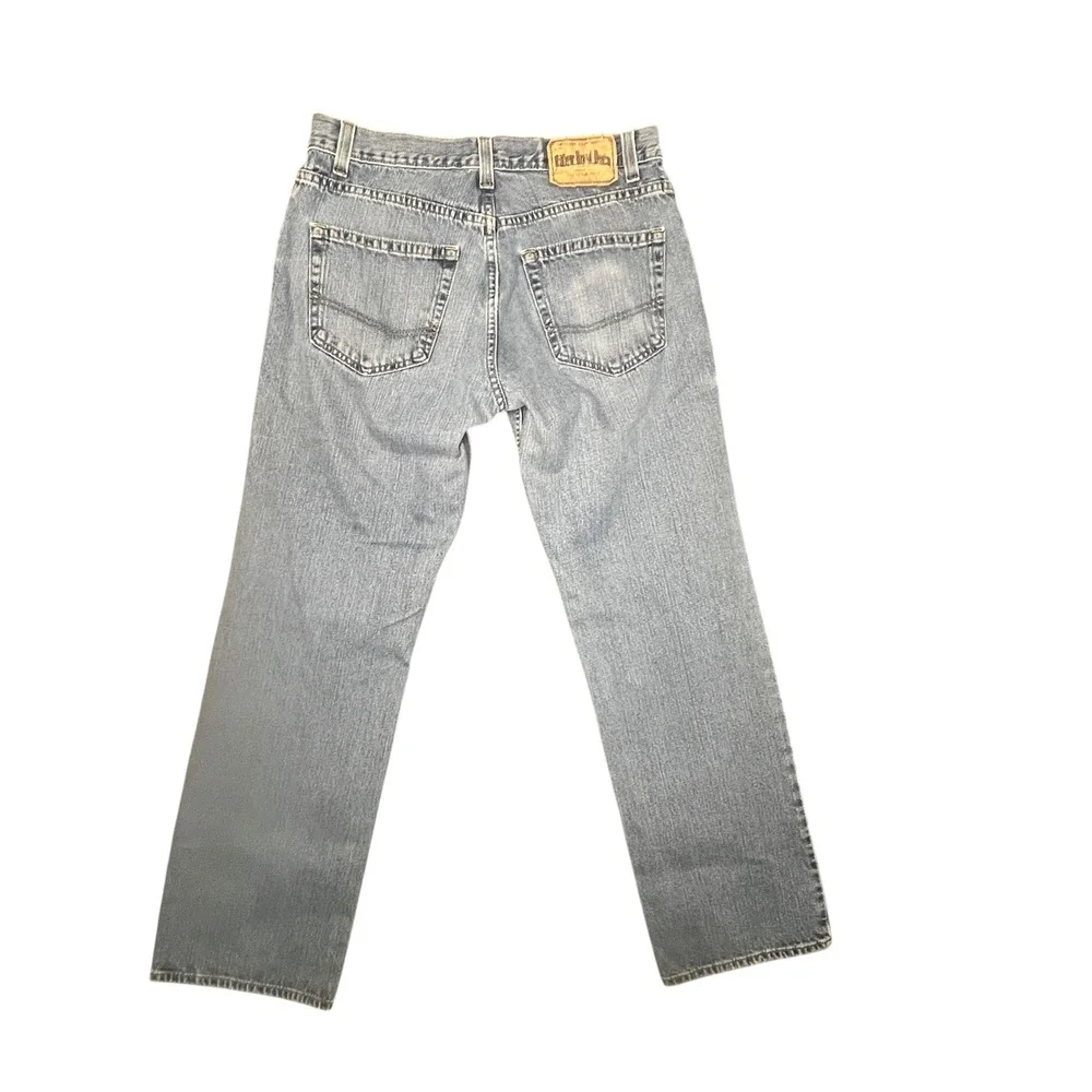 Tommy Hilfiger Men Relaxed Fit Freedom Jeans 30x32 Meas 32x30.5 Denim Streetwear
